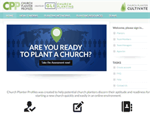 Tablet Screenshot of eli.churchplanterprofiles.com